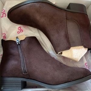 So Avery Women's Ankle Boots Brown